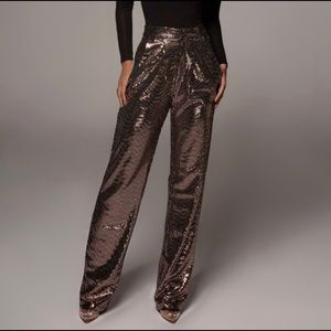 Jlux Bronze Tavia Wide Leg Pants